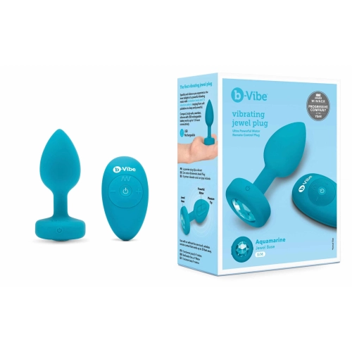 Artikelbild des Artikels “b-Vibe Vibrating Jewel Plug S/M Teal “