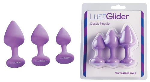 Artikelbild des Artikels “LustGlider Classic Plug Set lila “