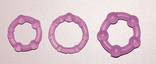 Artikelbild des Artikels “GET HARD Cock Rings 3er-Set purple “