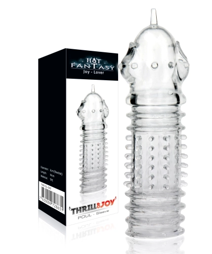 Artikelbild des Artikels “HOT FANTASY Thrill of Joy Penis-Sleeve Type 4  transp. “