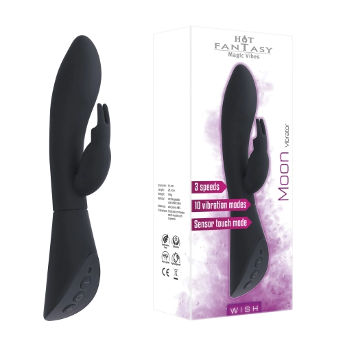 Artikelbild des Artikels “HOT FANTASY WISH Moon Vibrator black “