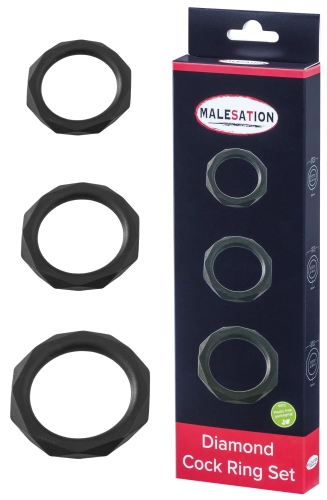 Artikelbild des Artikels “MALESATION Diamond Cock Ring Set “