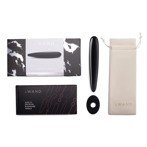 Artikelbild des Artikels “Le Wand Crystal Slim Wand Black Obsidian “