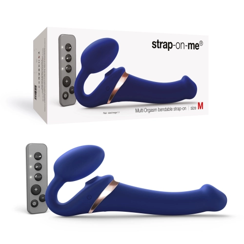 Artikelbild des Artikels “Strap-on-me Multi-Orgasm Bendable night blue M “