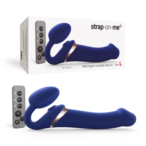 Artikelbild des Artikels “Strap-on-me Multi-Orgasm Bendable night blue L “