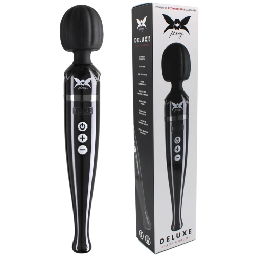 Artikelbild des Artikels “Pixey Deluxe Wand Massager black chrome “