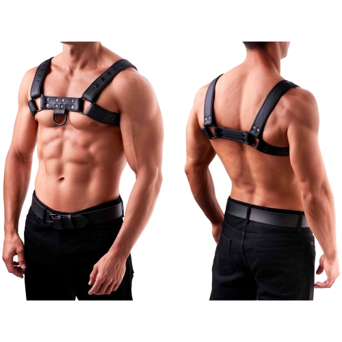 Artikelbild des Artikels “SAXOS Soft Leder Brust Harness schwarz S/M “