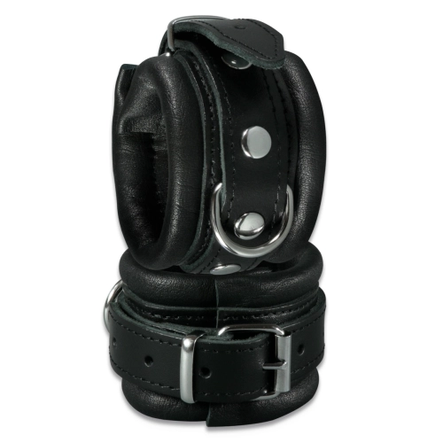 Artikelbild des Artikels “XX-DREAMSTOYS Leder-Handfessel schwarz “