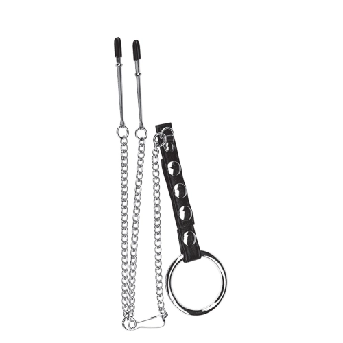 Artikelbild des Artikels “BLUE LINE C&B GEAR Cock Ring With Nipple Tweezers “