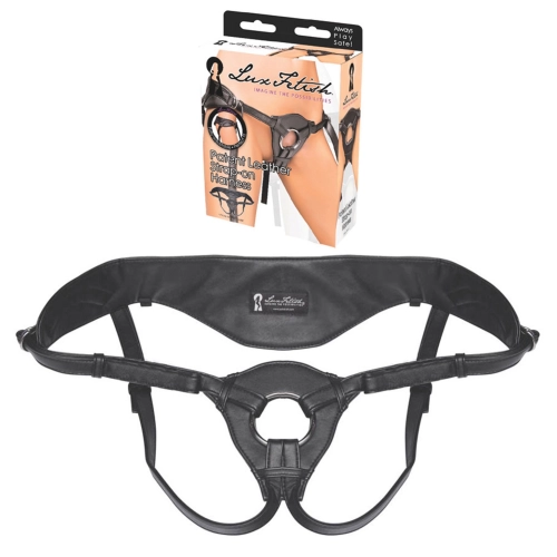 Artikelbild des Artikels “LUX FETISH Patent Leather Strap-on Harness black “