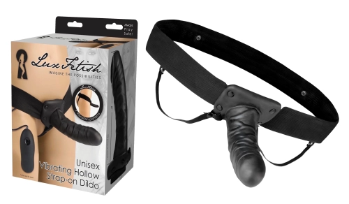 Artikelbild des Artikels “LUX FETISH Unisex Vibrating Hollow Strap-On “