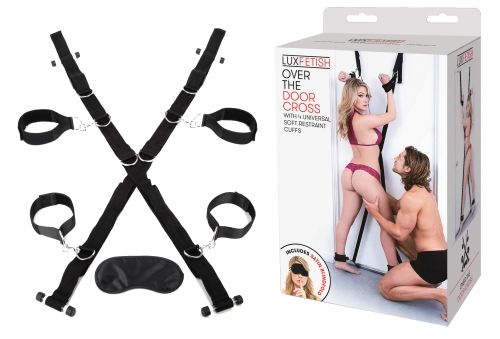 Artikelbild des Artikels “LUX FETISH Over The Door Cross (Universal Cuffs) “