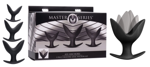 Artikelbild des Artikels “MASTER SERIES Silicone Anal Anchor set (3pcs.) “