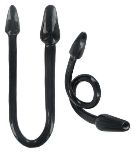 Artikelbild des Artikels “MASTER SERIES Ravens Tail Doppel-Anal-Plug schwarz “