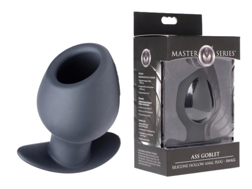 Artikelbild des Artikels “MASTER SERIES Ass Goblet Hollow Anal Plug small “