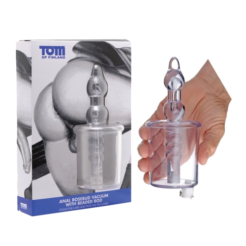 Artikelbild des Artikels “TOM OF FINLAND Anal Rosebud Vacuum With Beaded Rod “