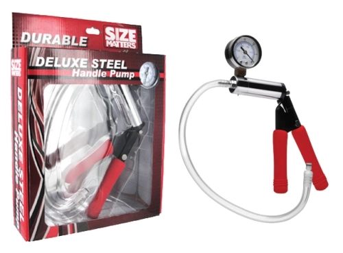 Artikelbild des Artikels “SIZE MATTERS Deluxe Steel Hand Pump “