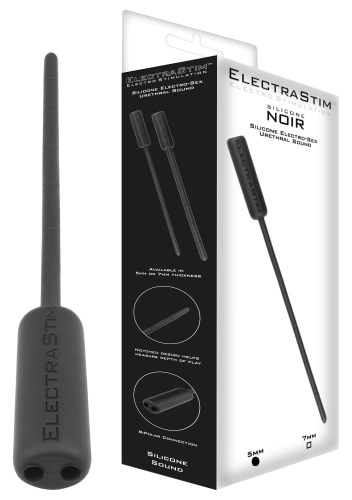 Artikelbild des Artikels “ElectraStim Silicone Noir Flexible Electro-Sound 5mm “