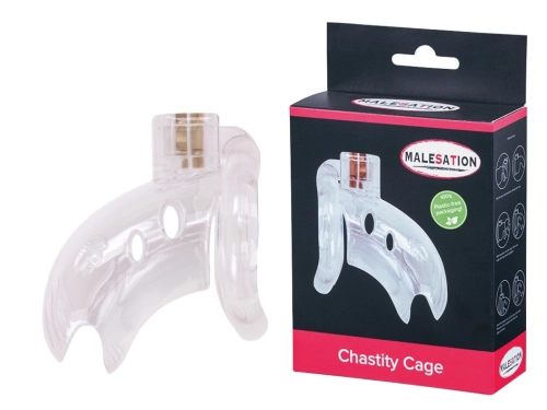 Artikelbild des Artikels “MALESATION Chastity Cage transparent “