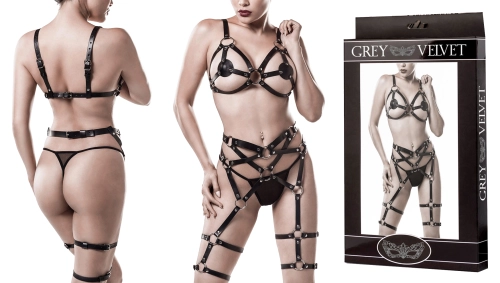 Artikelbild des Artikels “GREY VELVET 3-teiliges Erotik-Set S-M “