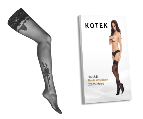 Artikelbild des Artikels “KOTEK Halterlose Strümpfe H023 schwarz S/M “