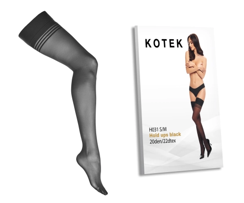 Artikelbild des Artikels “KOTEK Halterlose Strümpfe H031 schwarz S/M “