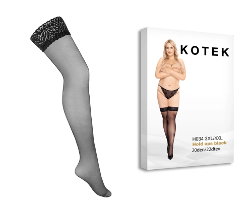 Artikelbild des Artikels “KOTEK Halterlose Strümpfe H034 schwarz XL/2XL “
