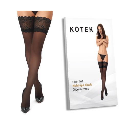 Artikelbild des Artikels “KOTEK Halterlose Strümpfe H008 schwarz S/M “