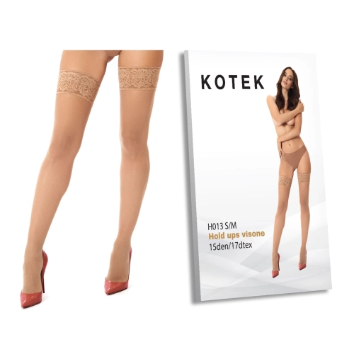 Artikelbild des Artikels “KOTEK Halterlose Strümpfe H013 visone S/M “