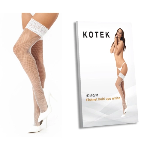 Artikelbild des Artikels “KOTEK Halterlose Strümpfe H019 weiss S/M “