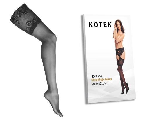 Artikelbild des Artikels “KOTEK Strapsstrümpfe S009 schwarz S/M “
