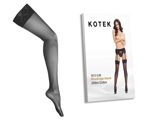 Artikelbild des Artikels “KOTEK Strapsstrümpfe S013 schwarz S/M “