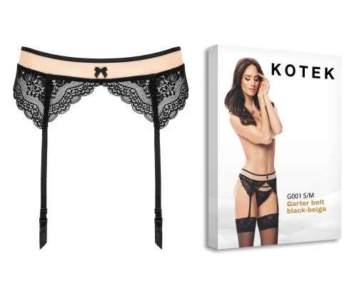 Artikelbild des Artikels “KOTEK Strapsgürtel G001 schwarz-beige S/M “