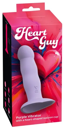 Artikelbild des Artikels “Heart Guy Purple Vibrator “