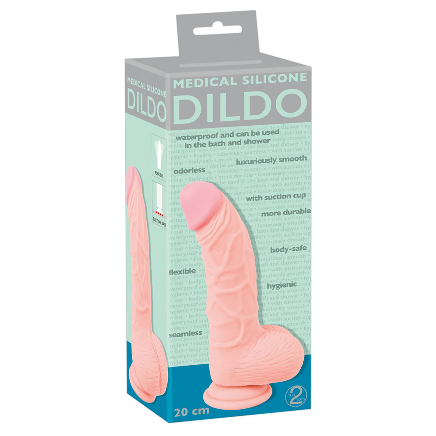  Artikelbild 1 des Artikels “Medical Silicone Dildo 20 cm “