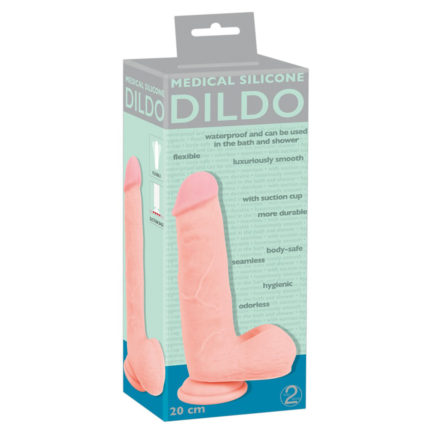  Artikelbild 1 des Artikels “Medical Silicone Dildo 20 cm “