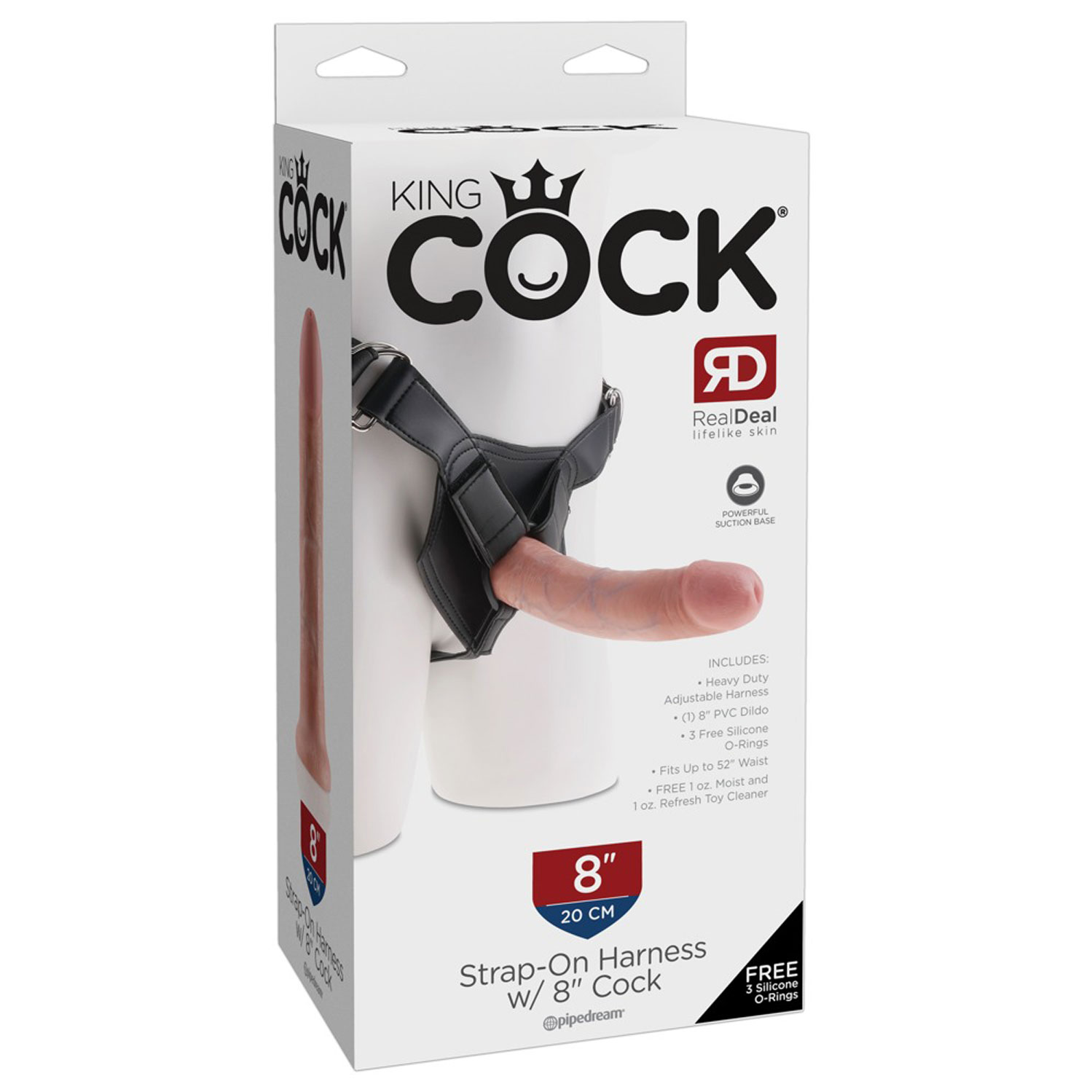  Artikelbild 1 des Artikels “King Cock Strap-On 8Zoll “