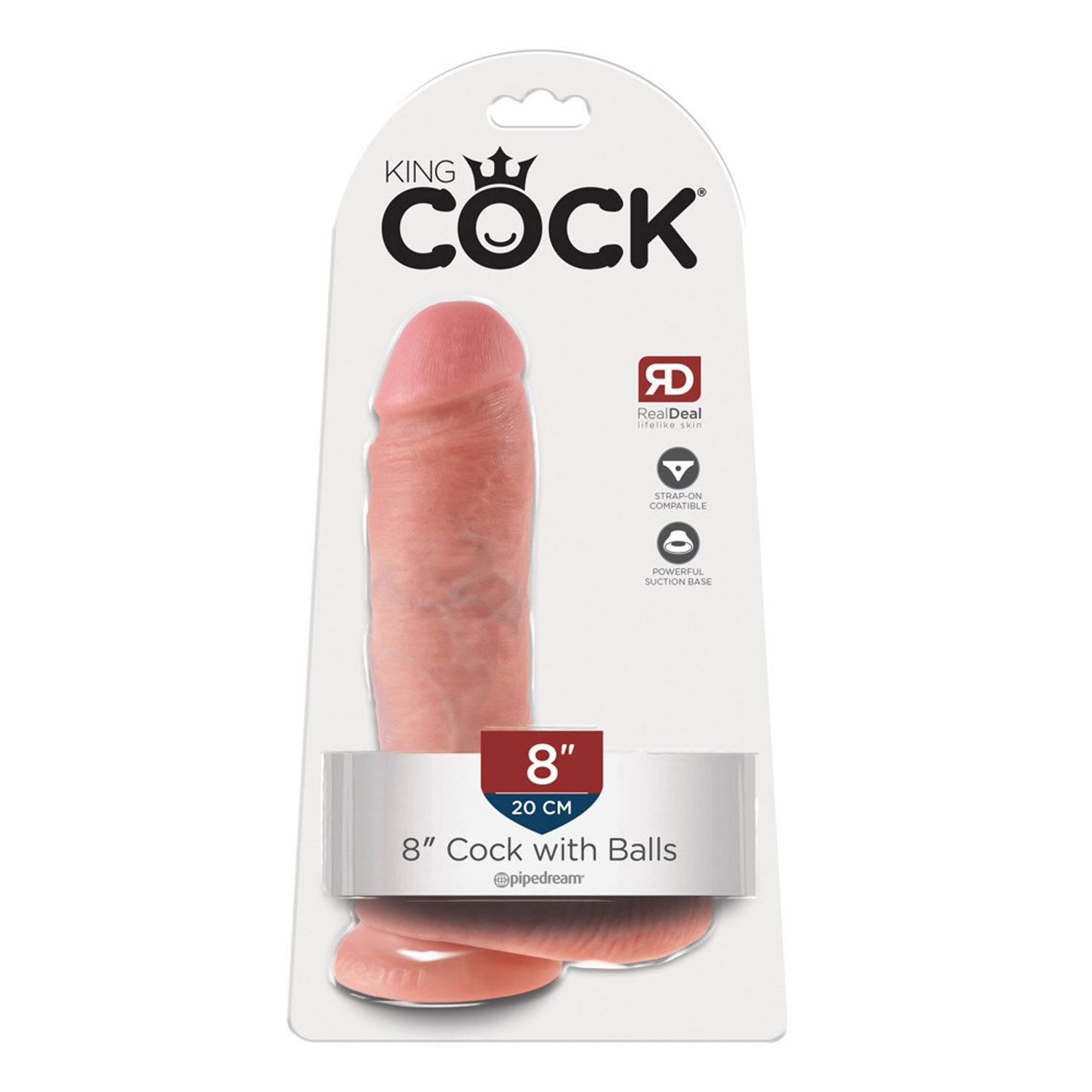  Artikelbild 1 des Artikels “King Cock 8 inch Cock Balls “