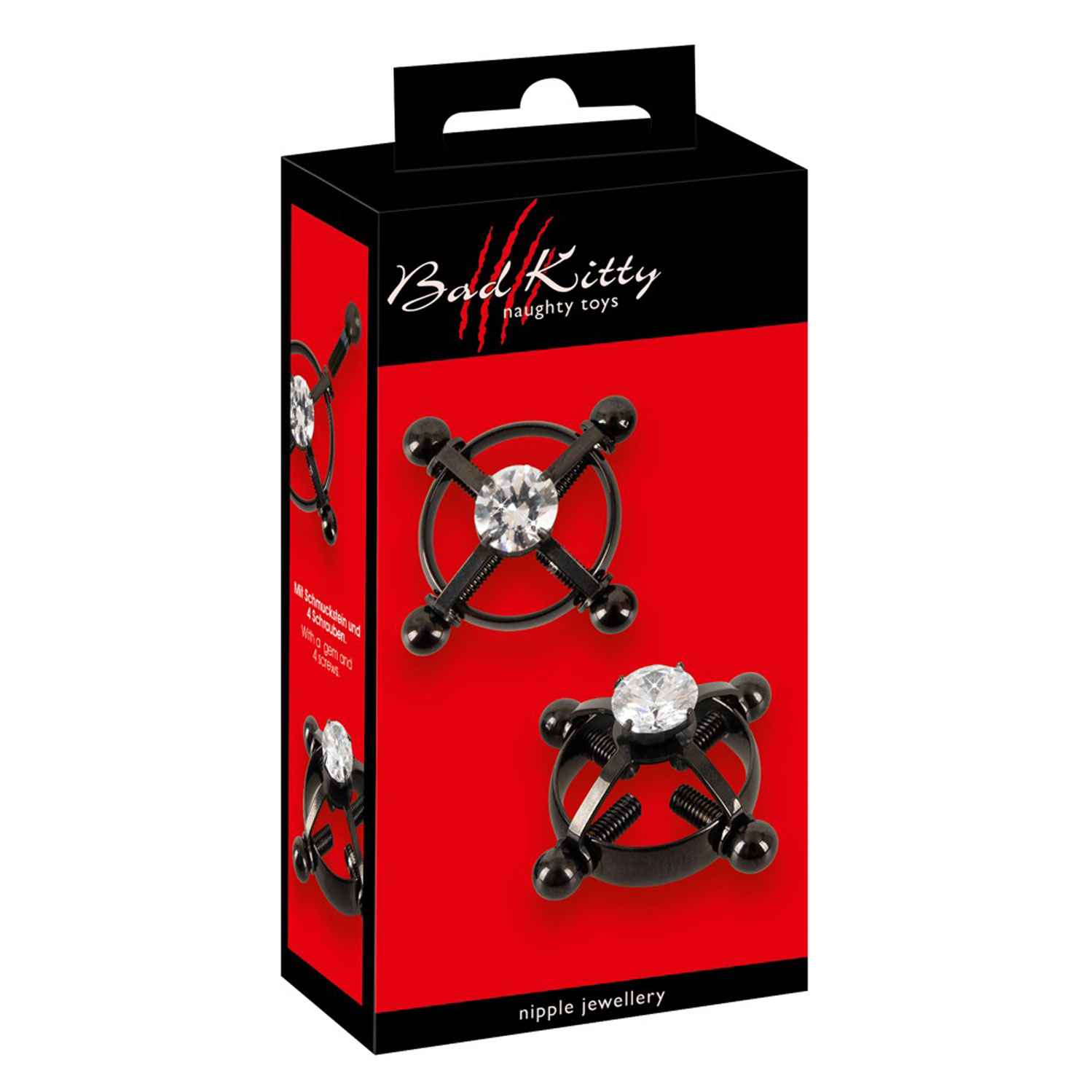  Artikelbild 1 des Artikels “Bad Kitty Nipple Jewellery black “