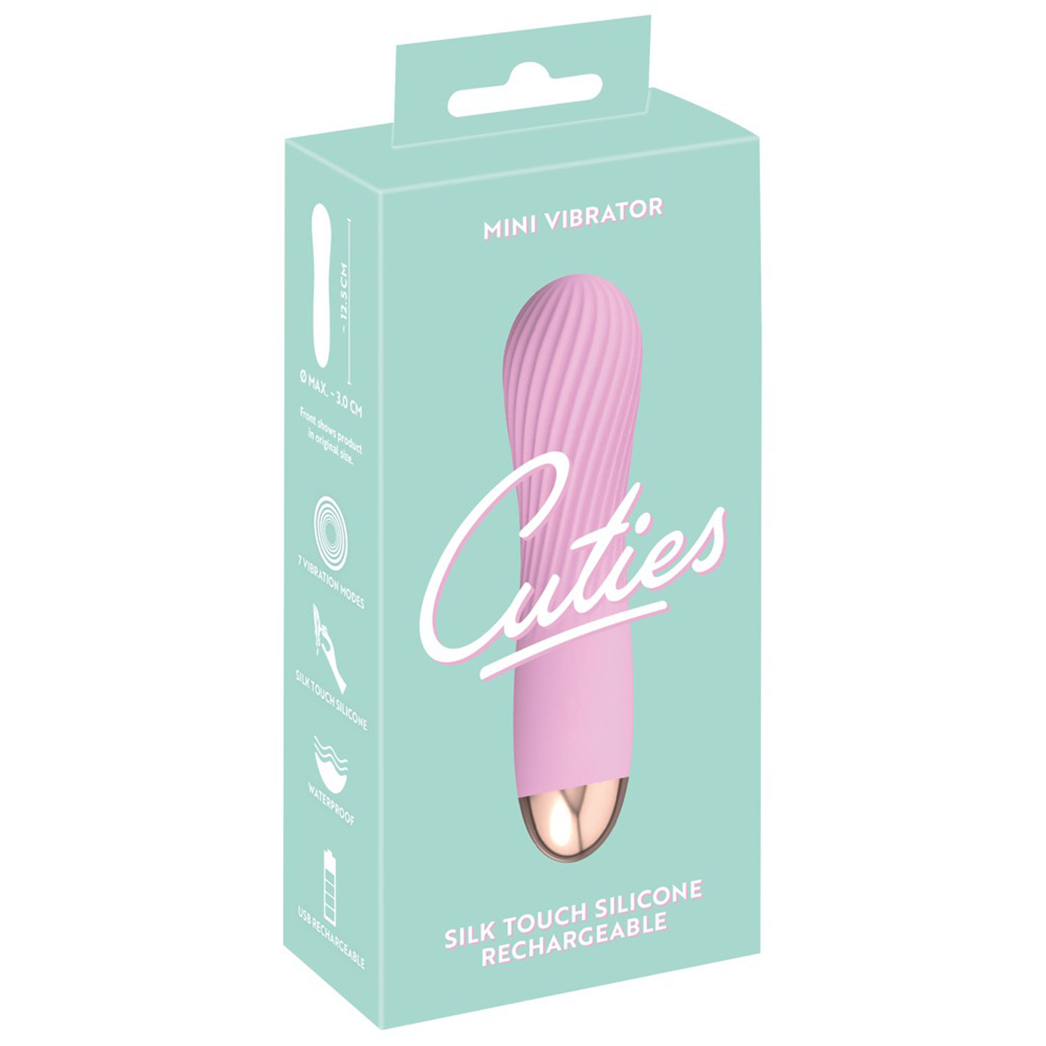  Artikelbild 1 des Artikels “Cuties Mini Vibrator Rose 2.Generation “