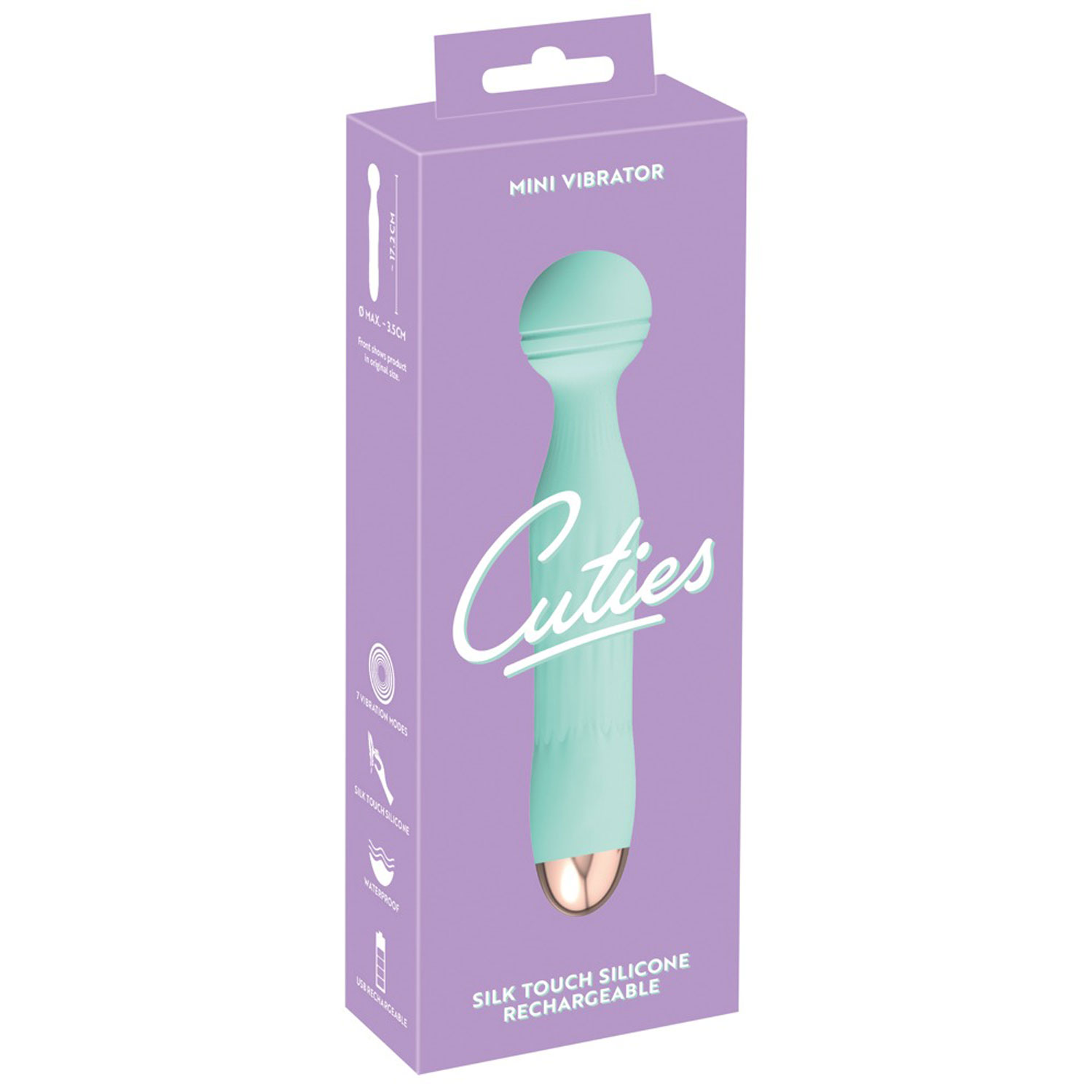  Artikelbild 1 des Artikels “Cuties Mini Vibrator Green 2.Generation “