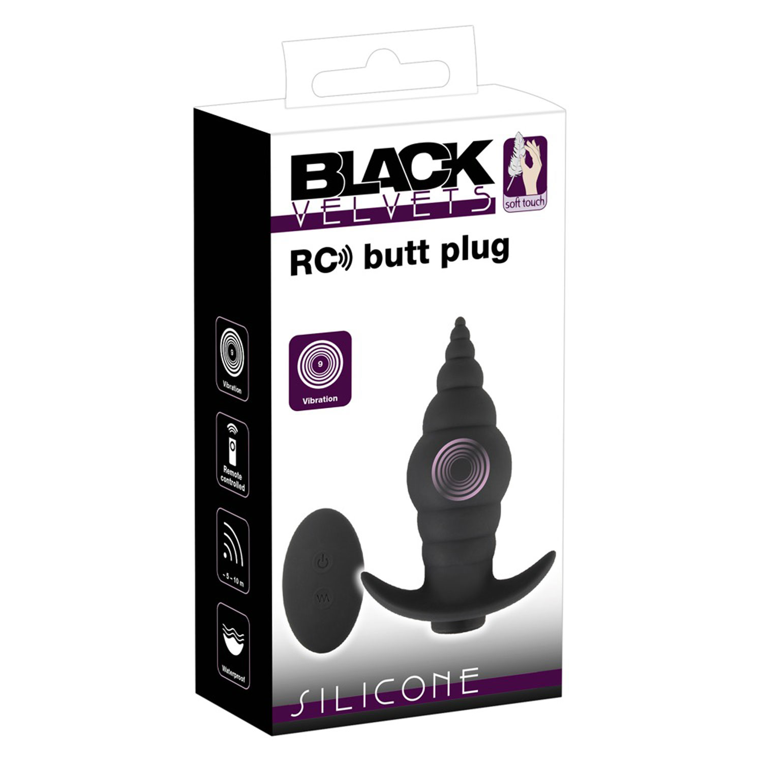 Artikelbild 1 des Artikels “Black Velvets RC Butt Plug “