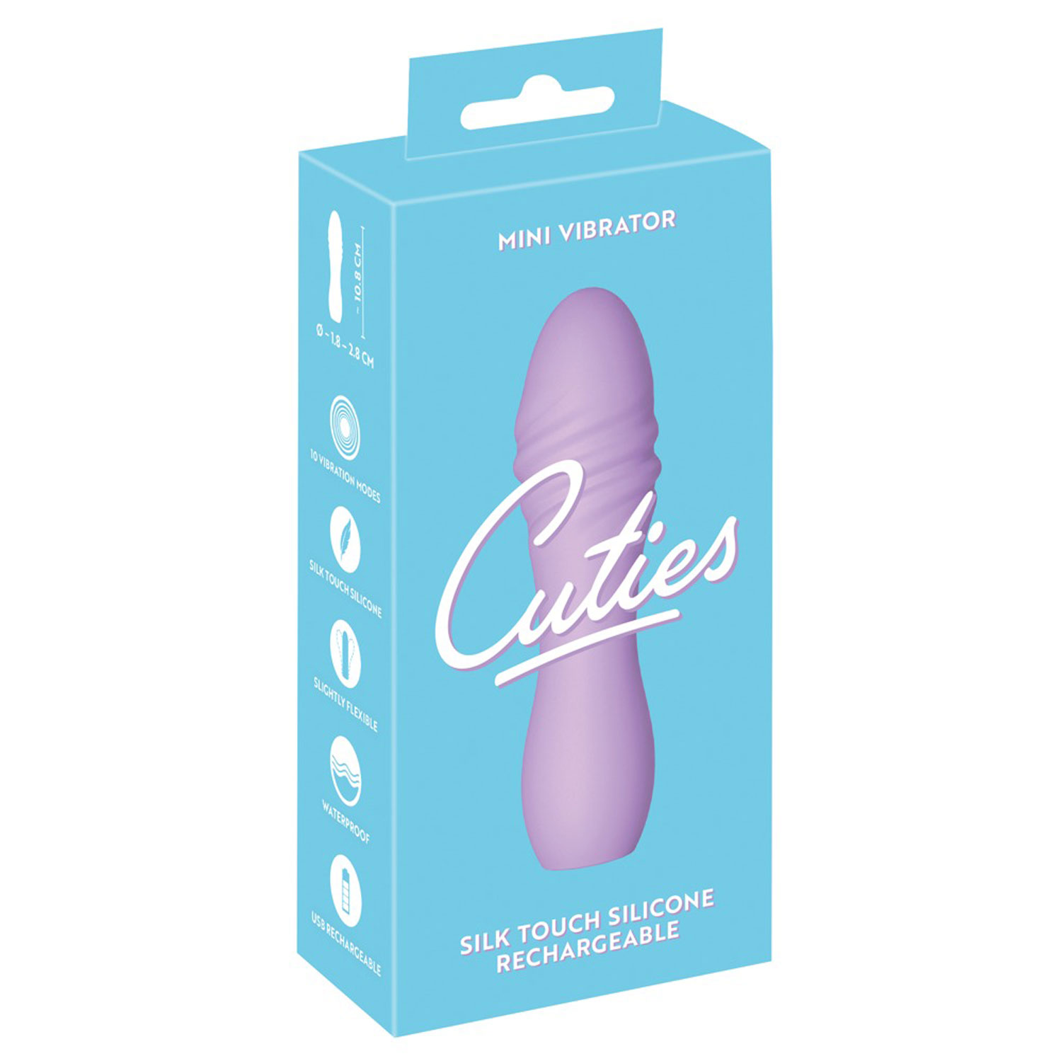  Artikelbild 1 des Artikels “Cuties Mini Vibrator Purple 3.Generation “