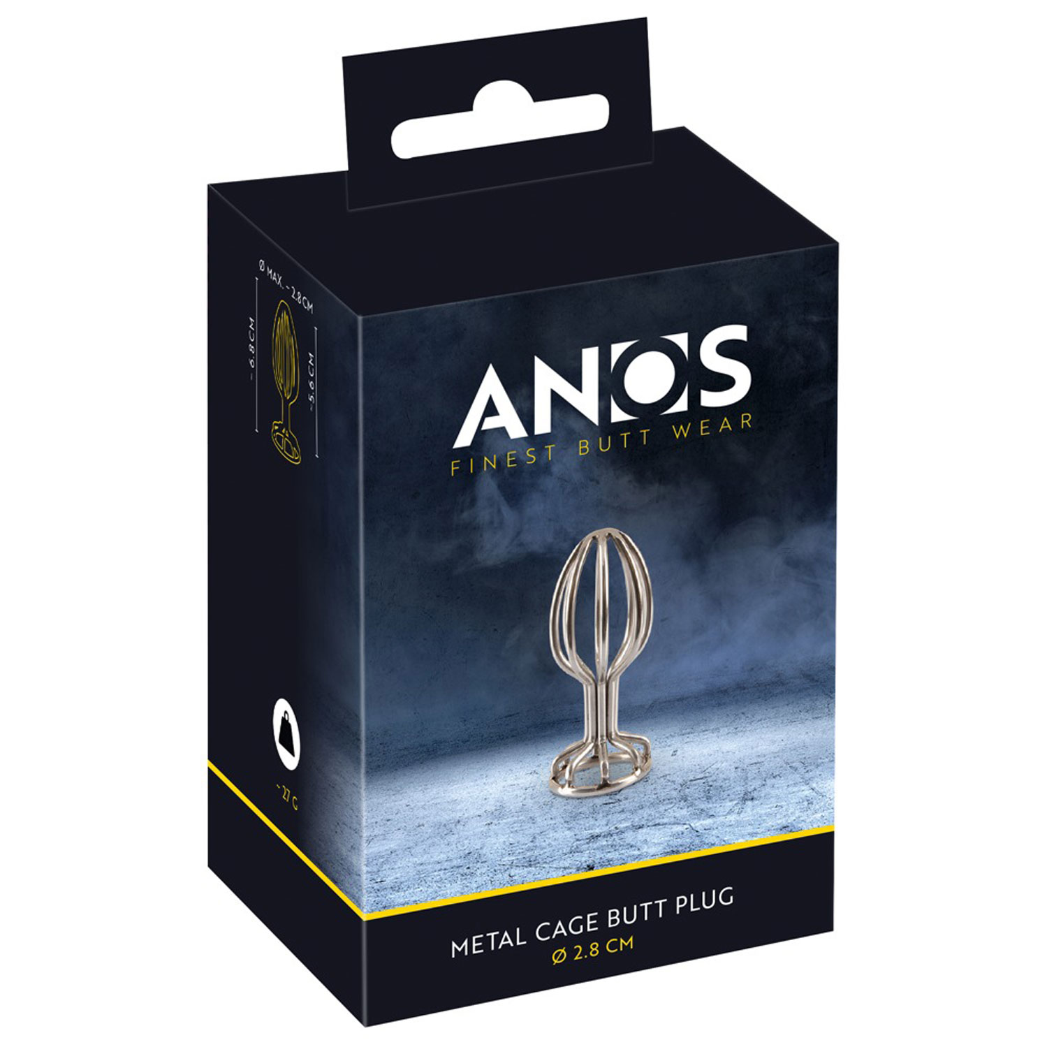  Artikelbild 1 des Artikels “Anos Metal Cage Butt Plug 2.8 “