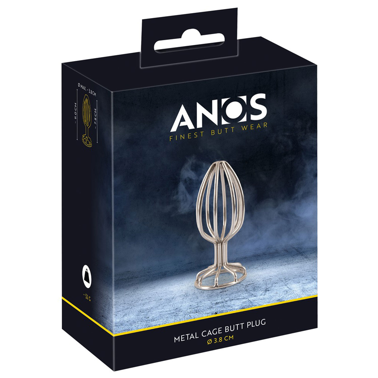  Artikelbild 1 des Artikels “Anos Metal Cage Butt Plug 3.8 “