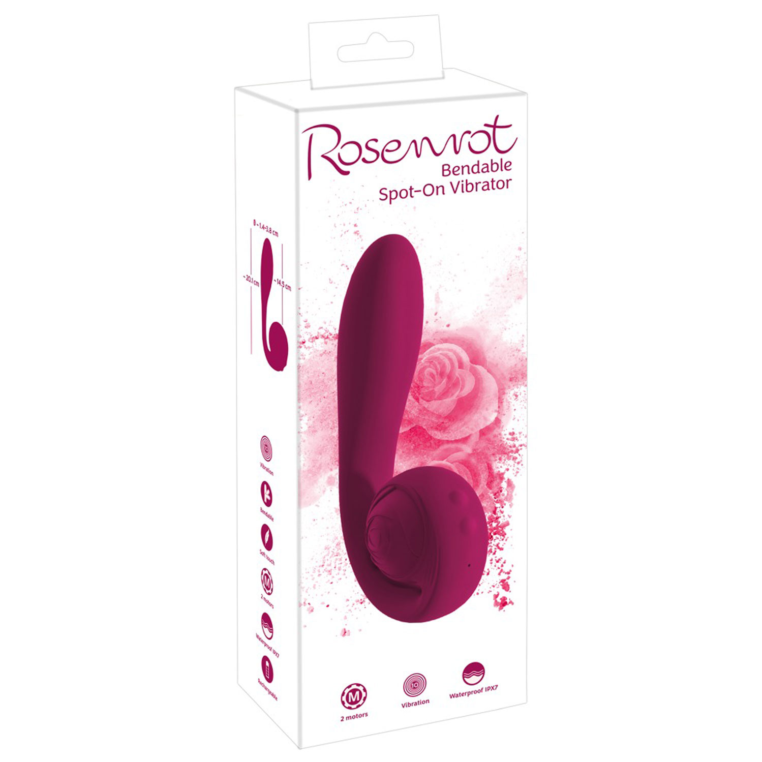 Artikelbild 1 des Artikels “Rosenrot Bendable Spot-On Vibrator “
