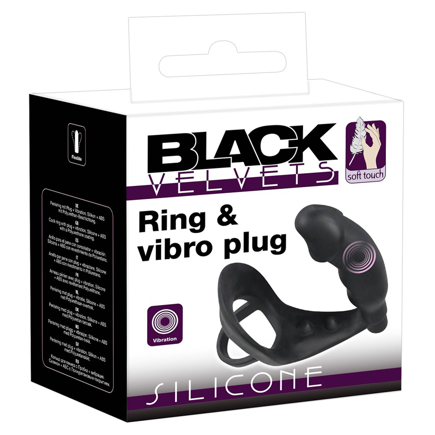  Artikelbild 1 des Artikels “Black Velvets ring + vibro plug “