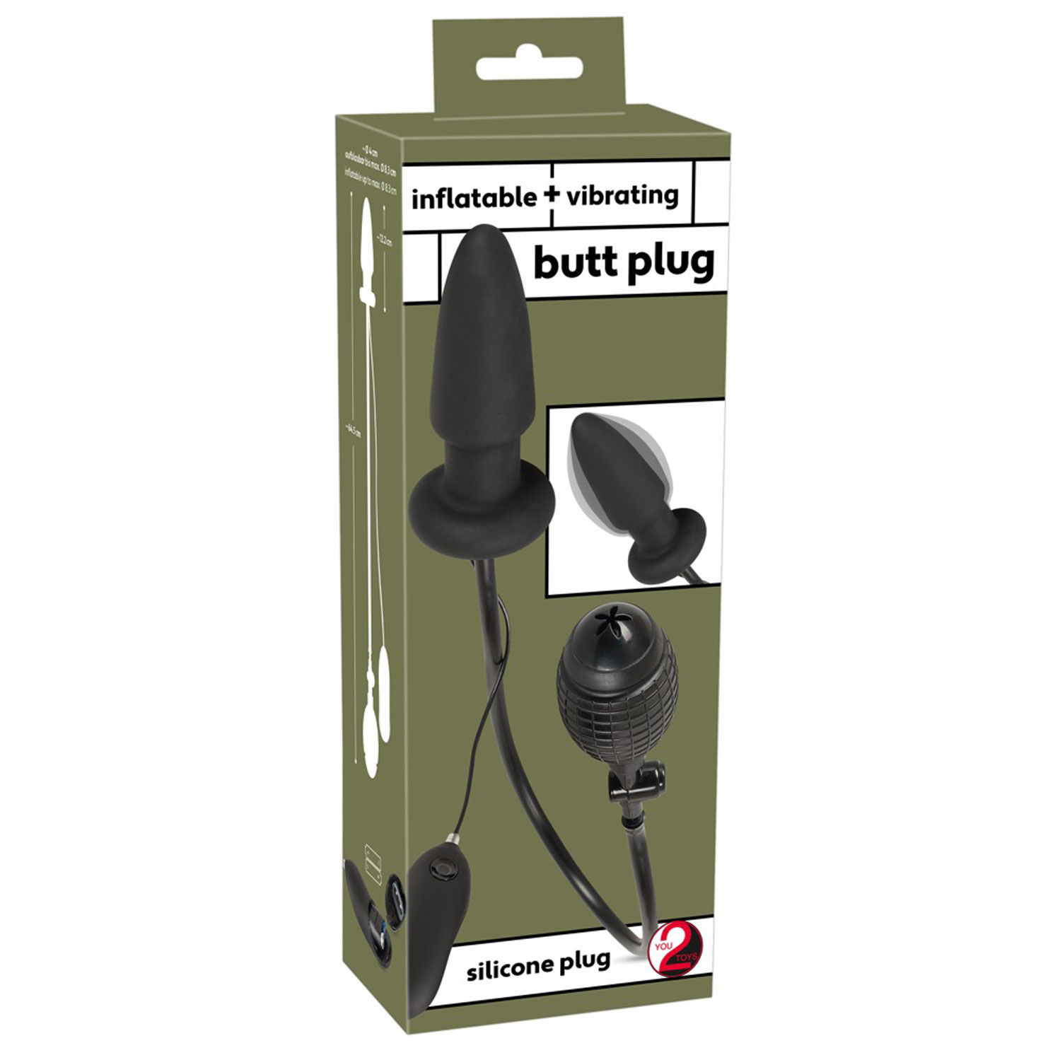  Artikelbild 1 des Artikels “Inflatable vibrating butt plug “