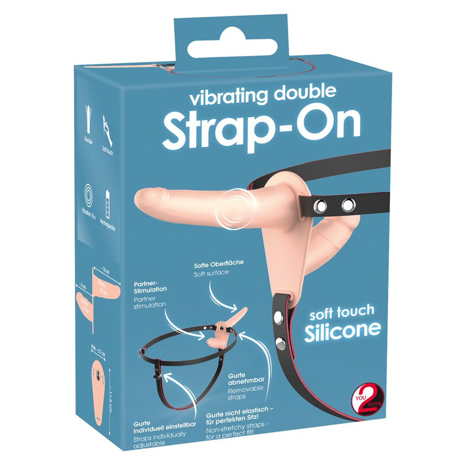 Artikelbild 1 des Artikels “Vibrating Double Strap-On “
