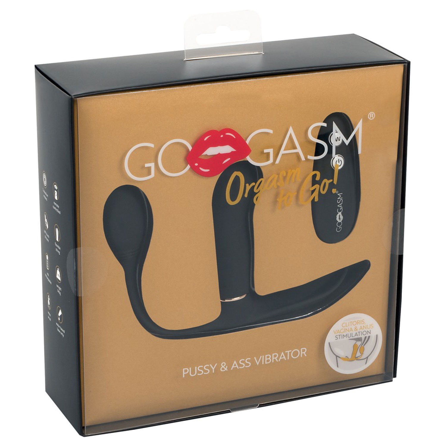  Artikelbild 1 des Artikels “GoGasm Pussy & Ass Vibrator “